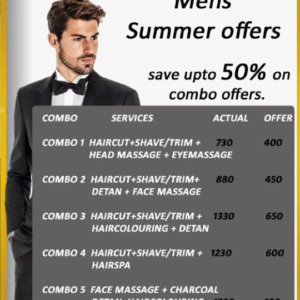 sahanas_family_salon – mens Summer Exclusive Coupon Offer! 💅✨